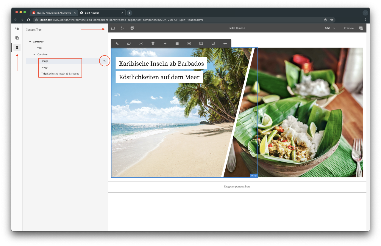 Content Tree Function