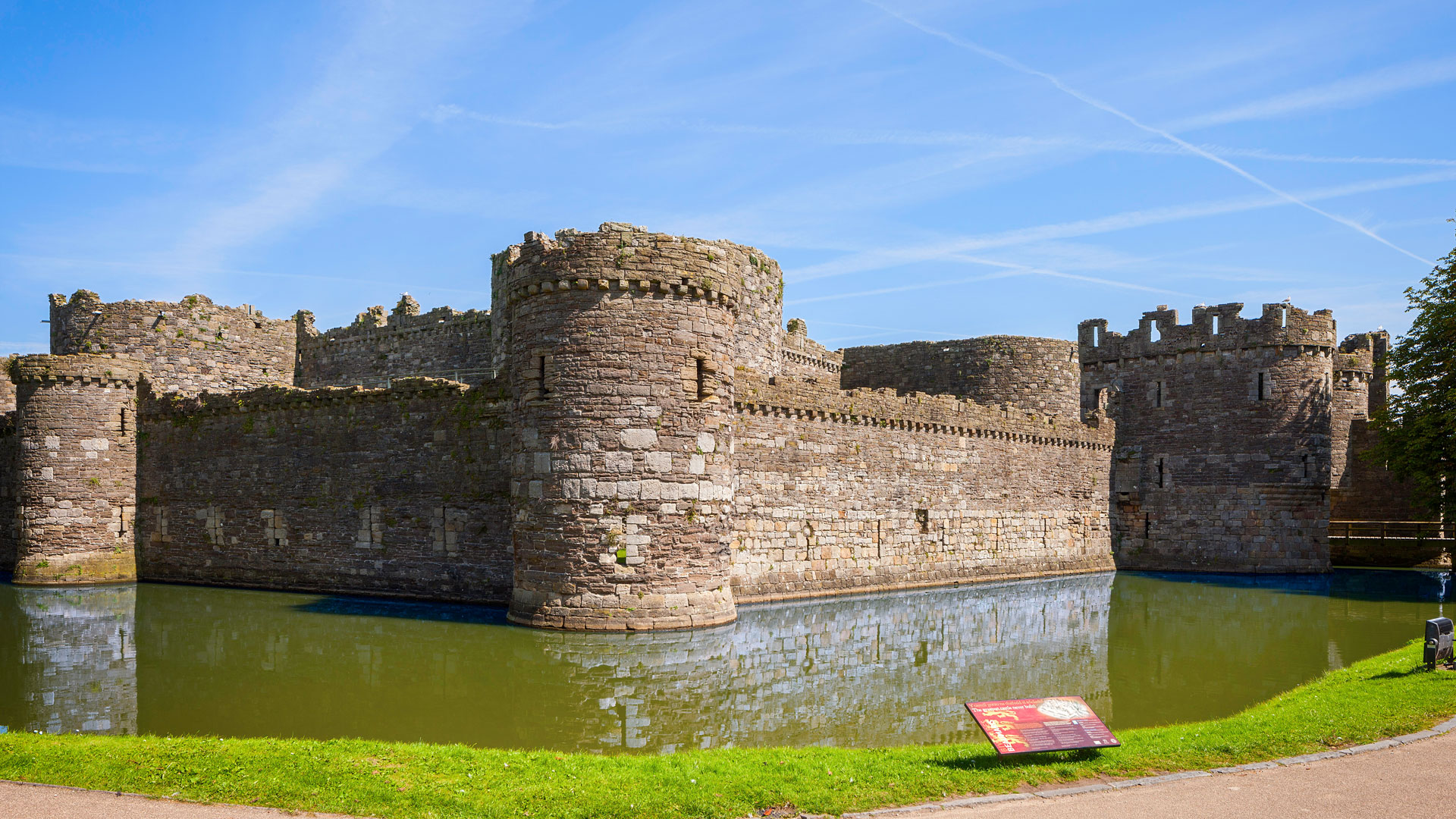 UNESCO-Weltkulturerbe Beaumaris Castle 