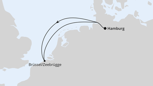 Routenverlauf FESTIVAL Cruise