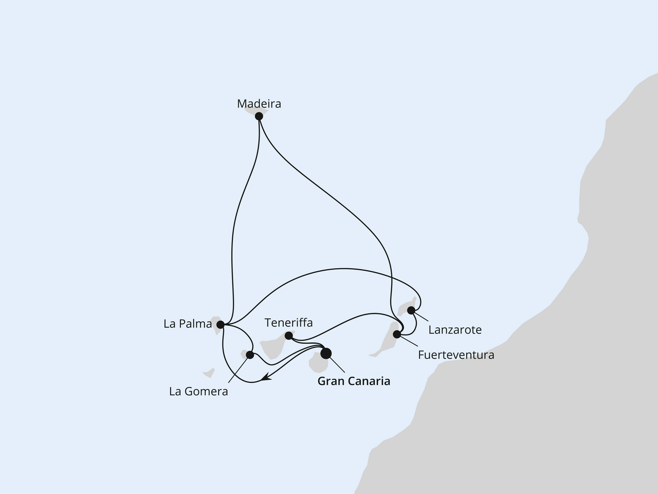Große Kanaren-Reise mit La Gomera & Madeira