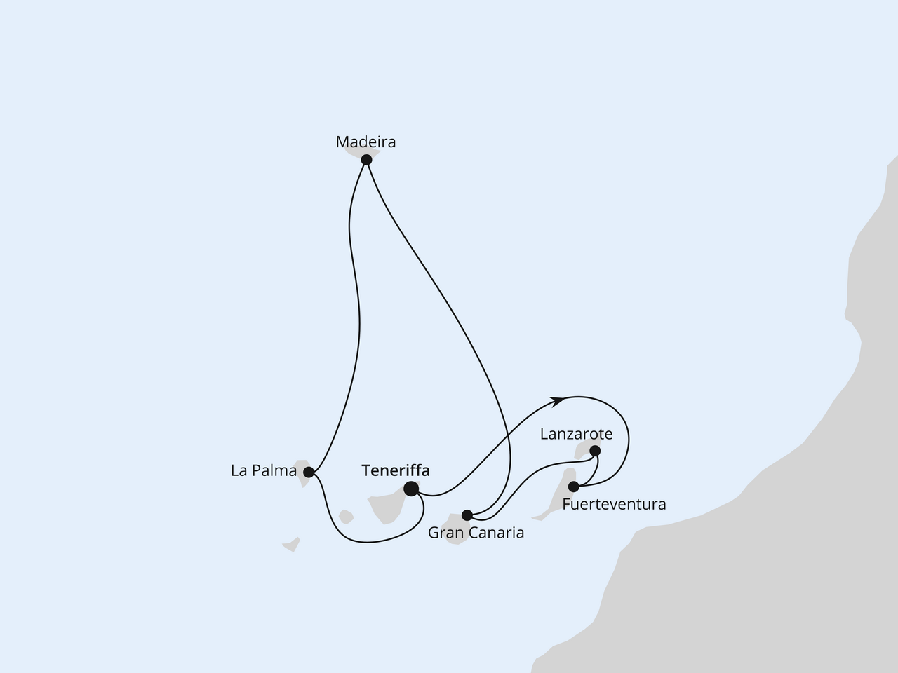 Kanaren & Madeira ab Teneriffa
