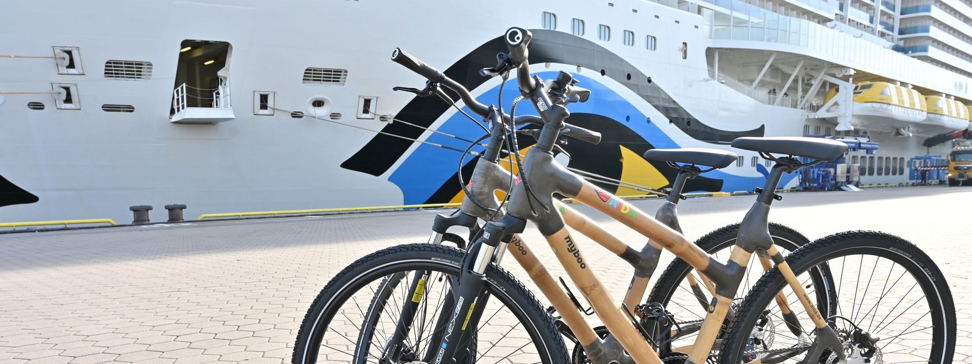 AIDA Cruises erweitert die Zusammenarbeit mit Kieler Fahrradmanufaktur my Boo