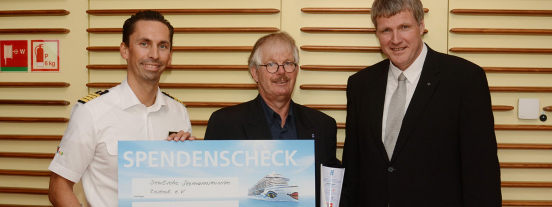 AIDA Cruises unterstützt Seemannsmission Rostock 