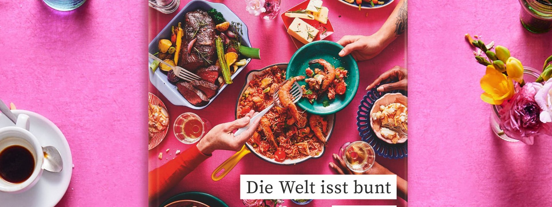 „Die Welt isst bunt“ – neues AIDA Kochbuch mit 90 internationalen Rezepten